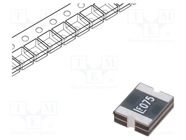 Fuse: PTC polymer; 750mA