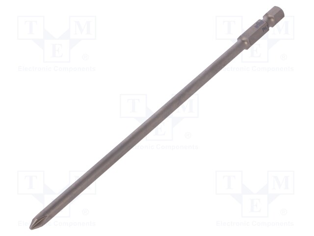 Screwdriver bit; Phillips; PH1; Overall len: 150mm