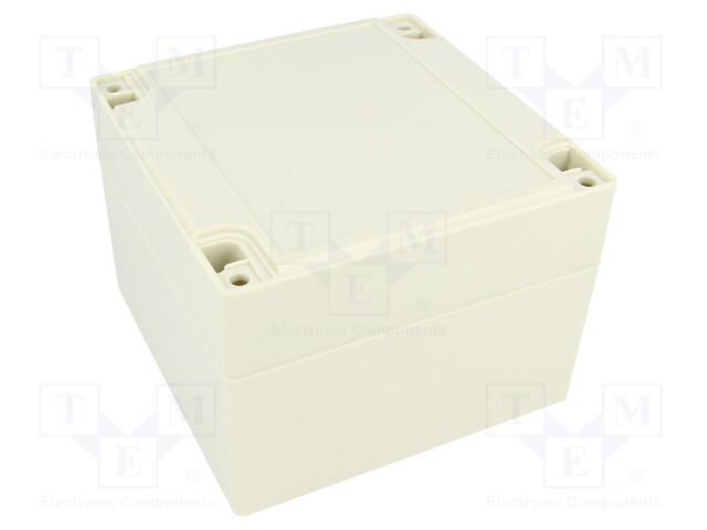 Enclosure: multipurpose; X: 120mm; Y: 120mm; Z: 90mm; ABS; IP65