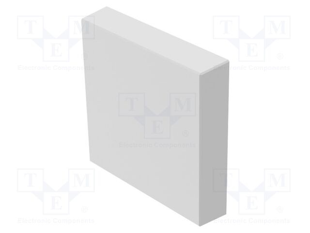 Actuator lens; OptoHiT; white; plastic; 24.4x24.4mm