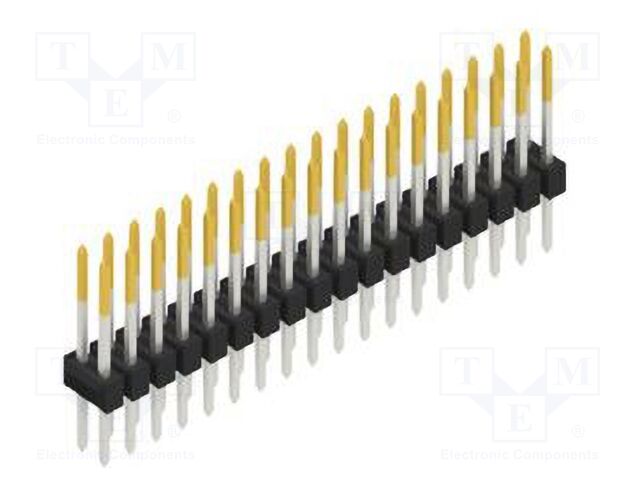 Connector: pin strips; pin header; male; PIN: 36; 2.54mm; THT; 2x18