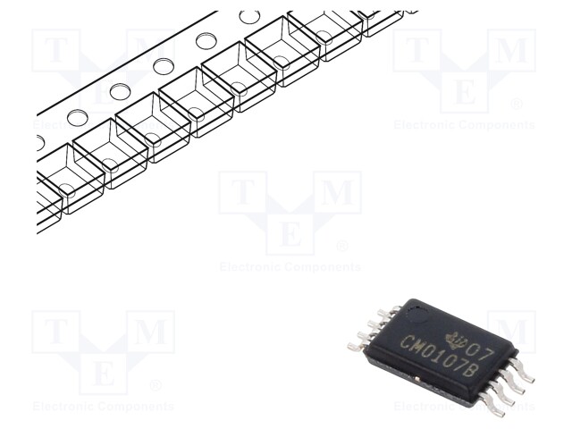 IC: digital; NAND; Ch: 2; IN: 2; CMOS; SMD; TSSOP8; 3÷18VDC; -55÷125°C