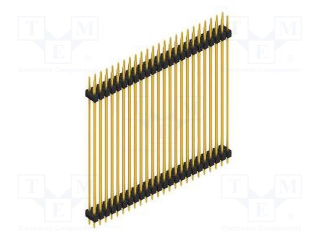 Connector: pin strips; pin header; male; PIN: 48; 2.54mm; THT; 2x24