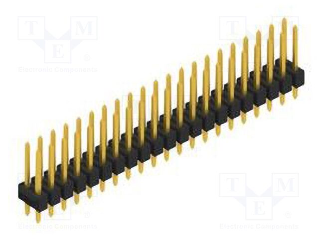 Connector: pin strips; pin header; male; PIN: 42; 2.54mm; THT; 2x21