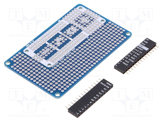 Expansion board; pin header; Dim: 80x50mm; prototype board