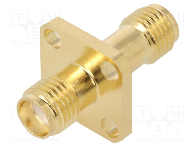 RF / Coaxial Adapter, SMA, Jack, SMA, Jack, Straight Adapter, 50 ohm