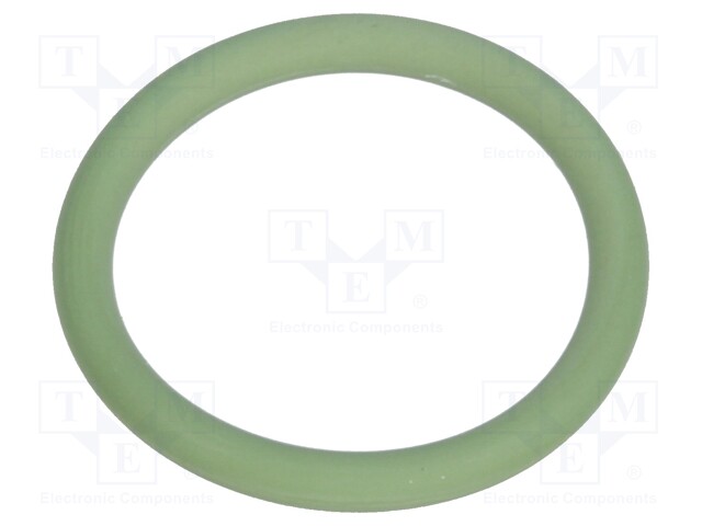 O-ring gasket; FPM; D: 2mm; Øint: 55mm; M63; green; -40÷200°C