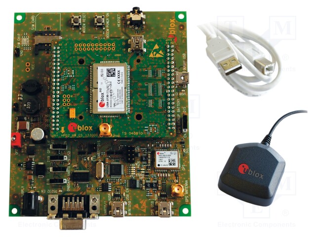 Dev.kit: evaluation; UART; SARA-U270