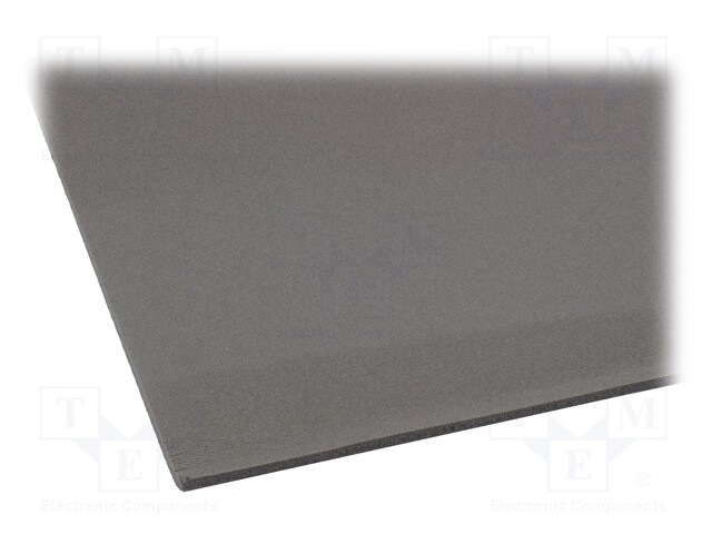 Damping mat; Mat: polyetylene; 750x500x8mm; self-adhesive