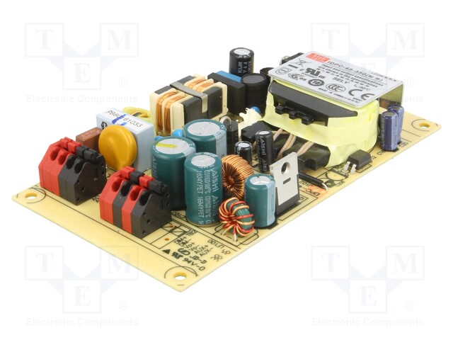 Power supply: switched-mode; LED; 33.25W; 57÷95VDC; 350mA; 140g