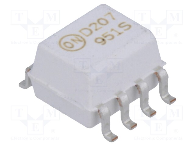 Optocoupler; SMD; Channels: 2; Out: transistor; Uinsul: 5.3kV; SO8