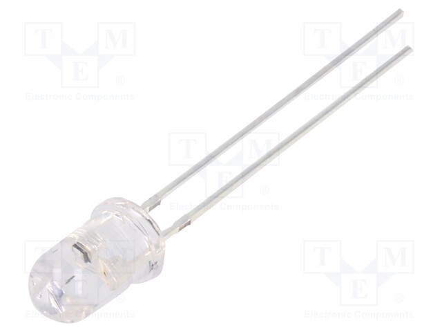 LED; 5mm; red; 5800÷6500mcd; 30°; 3÷5V; 20mA; Variant: blinking