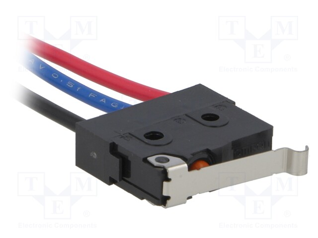 Microswitch SNAP ACTION; with lever with roller simulation