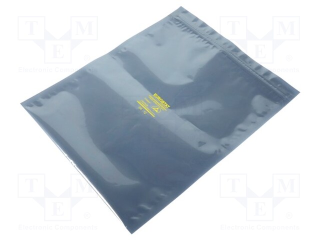 Protection bag; ESD; L: 254mm; W: 203mm; D: 76um; Features: self-seal