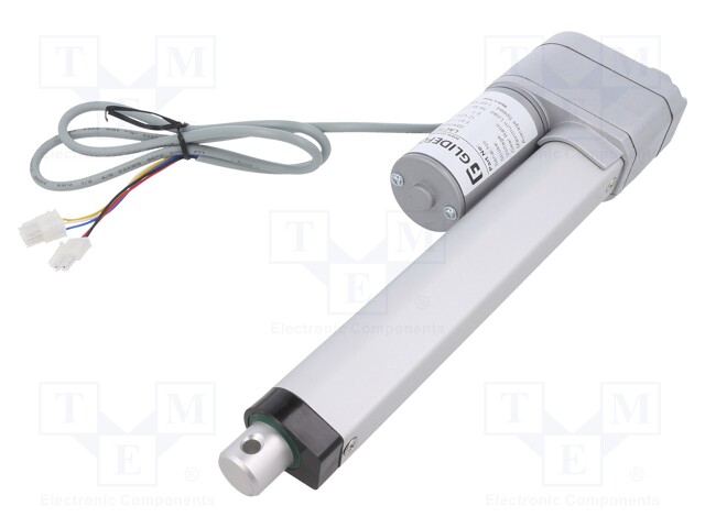 Motor: DC; 12VDC; 7A; 5: 1; 152.4mm; Features: linear actuator