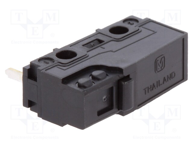 Microswitch SNAP ACTION; without lever; SPDT; 3A/250VAC; ON-(ON)