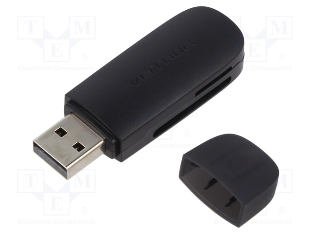 Card reader: memory; USB A plug; OTG,USB 3.0; PnP and Hot Swap