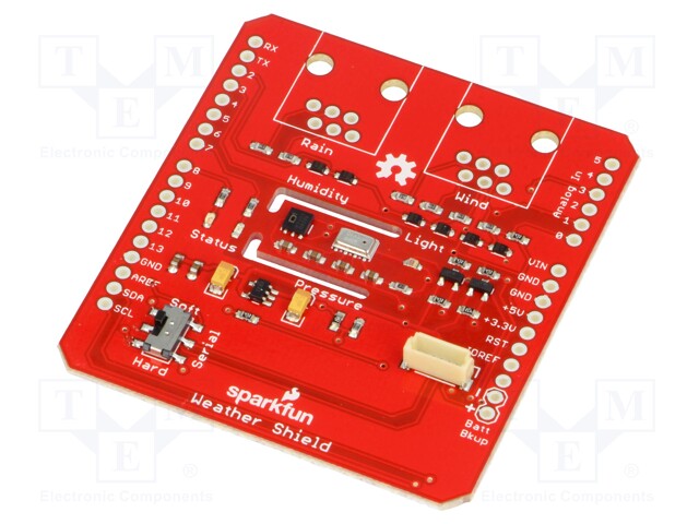 Sensor: atmospheric; I2C; 3.3÷16VDC; 0÷100%RH; pin strips