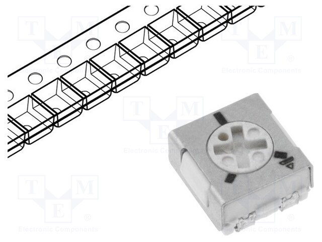 Potentiometer: mounting; single turn; 20kΩ; 250mW; SMD; ±20%