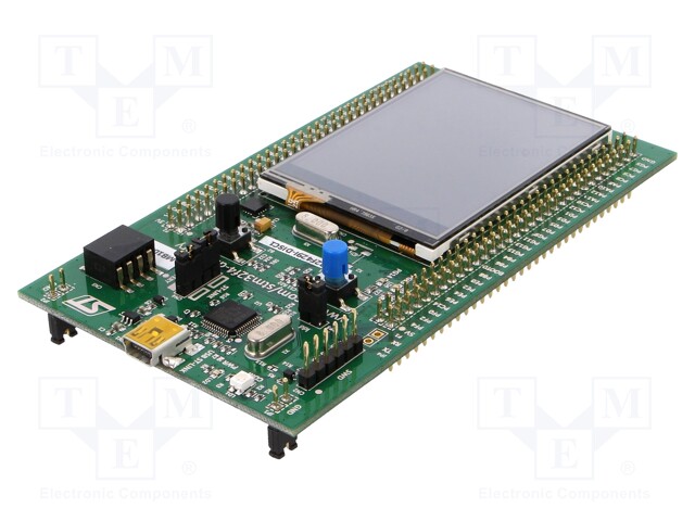 Dev.kit: STM32; STM32F429ZIT6; USB B mini,pin strips