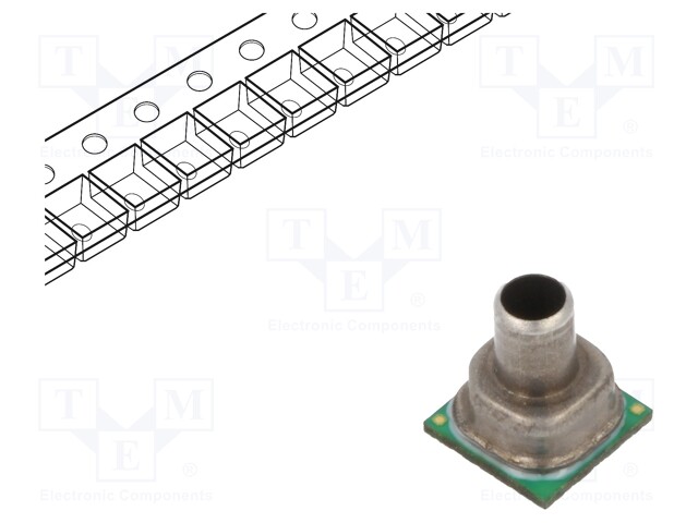 Sensor: pressure; gage; Usup: -0.3÷3.6VDC; Usup: 3.3VDC; -40÷85°C