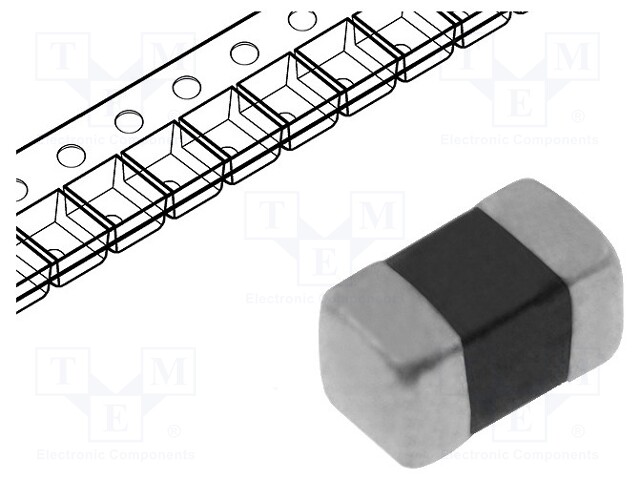 Ferrite: bead; Imp.@ 100MHz: 600Ω; Mounting: SMD; 0.2A; Case: 0402