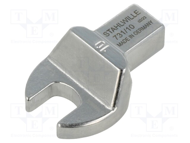 Tip of a torque wrench; spanner; Mounting: 9x12; 10mm