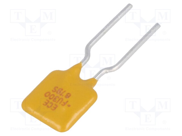 Fuse: PTC polymer; 3A; Ø0.81x7.6mm