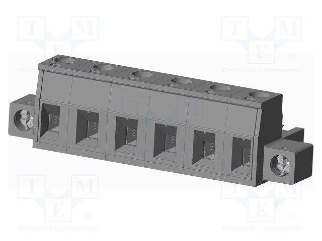 Connector: pluggable terminal block; plug; female; straight; grey