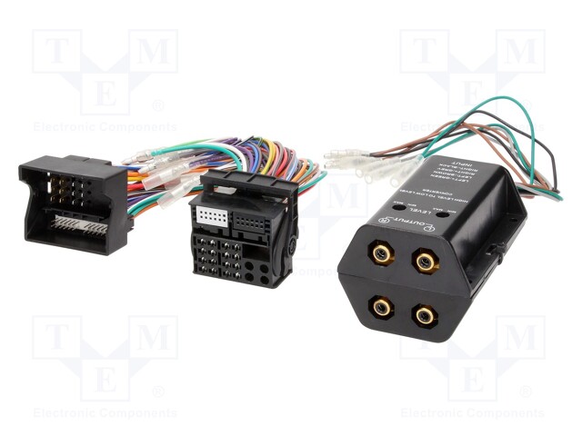 Adapter; BMW,Ford,Mercedes,Seat,Škoda,VW; Input: Quadlock