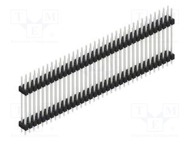 Connector: pin strips; pin header; male; PIN: 70; 2.54mm; THT; 2x35