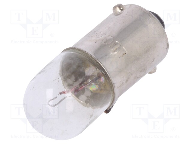 Filament lamp: automotive; BA9S; 12V; 4W; LLB