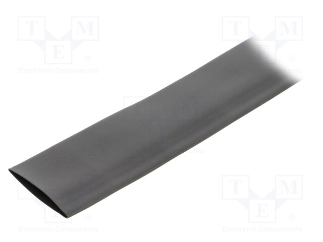 Heat shrink sleeve; 3: 1; 19.5mm; L: 76.2m; black