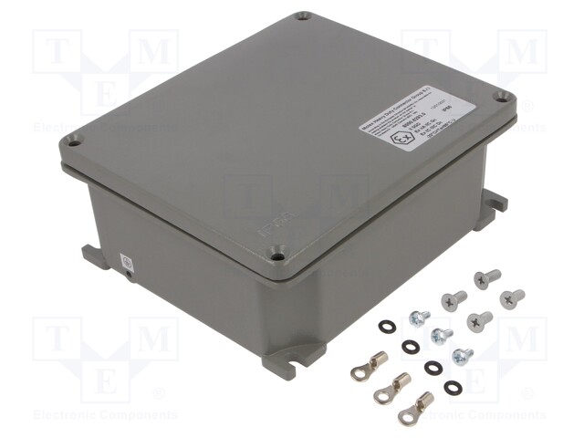 Enclosure: multipurpose; X: 141mm; Y: 166mm; Z: 64mm; S-8000; grey