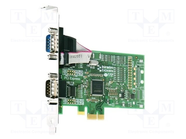 Industrial module: PCI Express communication card; UART; 380mA
