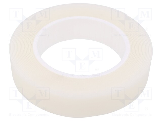 Tape: sealing; W: 25mm; L: 5.5mm; Thk: 1mm; natural (transparent)