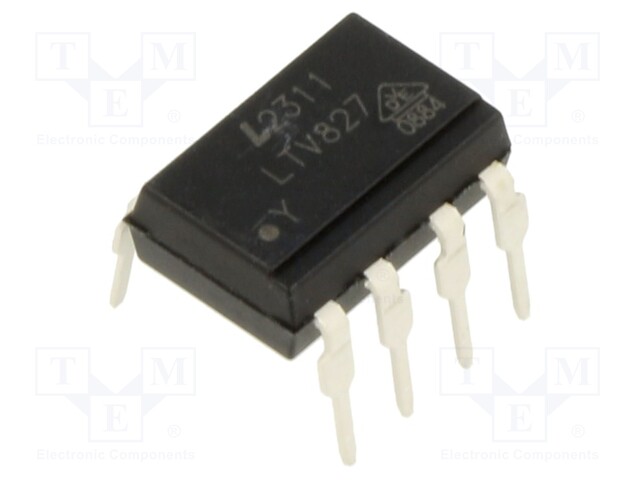 Optocoupler; THT; Channels: 2; Out: transistor; Uinsul: 5kV; Uce: 35V