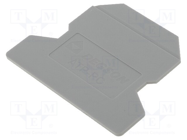 Separating plate; grey