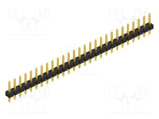 Connector: pin strips; pin header; male; PIN: 27; 2.54mm; THT; 1x27