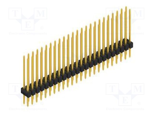Connector: pin strips; pin header; male; PIN: 48; 2.54mm; THT; 2x24