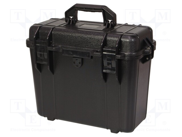 Container: toolbox; 419x229x341mm; ABS; IP67; Load: max.18,9kg