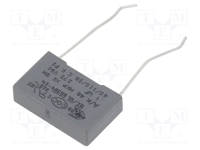 Capacitor: polypropylene; 0.1uF; 18x5x11mm; THT; ±20%; 15mm; 560VDC