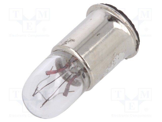 Filament lamp: Midget; SUB-MIDGET; 28VDC; 40mA; Ø: 6mm; L: 15mm