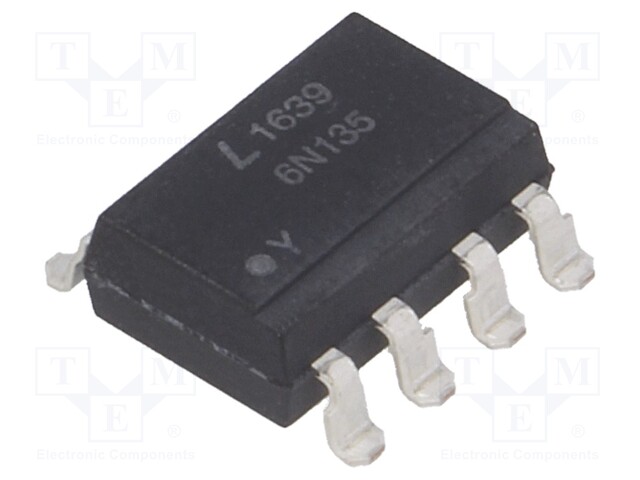 Optocoupler; SMD; Channels: 1; Out: transistor; Uinsul: 5kV; Uce: 20V