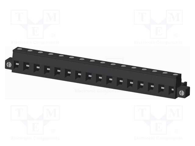 Connector: pluggable terminal block; plug; female; straight; 300V