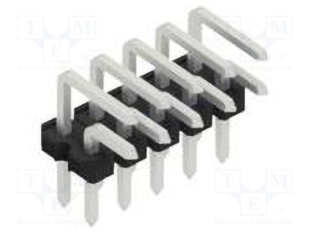 Connector: pin strips; pin header; male; PIN: 10; 2.54mm; THT; 2x5