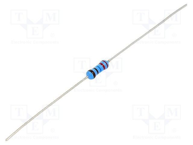 Resistor: thin film; THT; 2.26kΩ; 600mW; ±5%; Ø2.5x6.5mm; 50ppm/°C