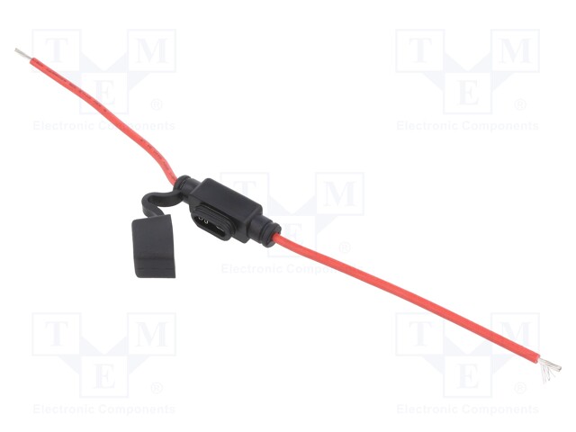 Fuse acces: fuse holder; 15A; Leads: cables; -40÷85°C; 58V