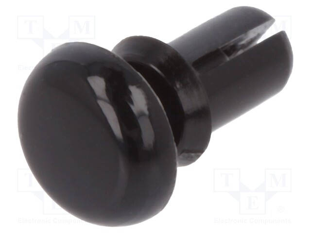 Rivet; polyamide; L.rivet: 4.2mm; Panel cutout diam: 2.7mm; UL94HB