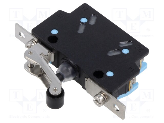 Microswitch SNAP ACTION; with lever (with roller); 2A/250VAC